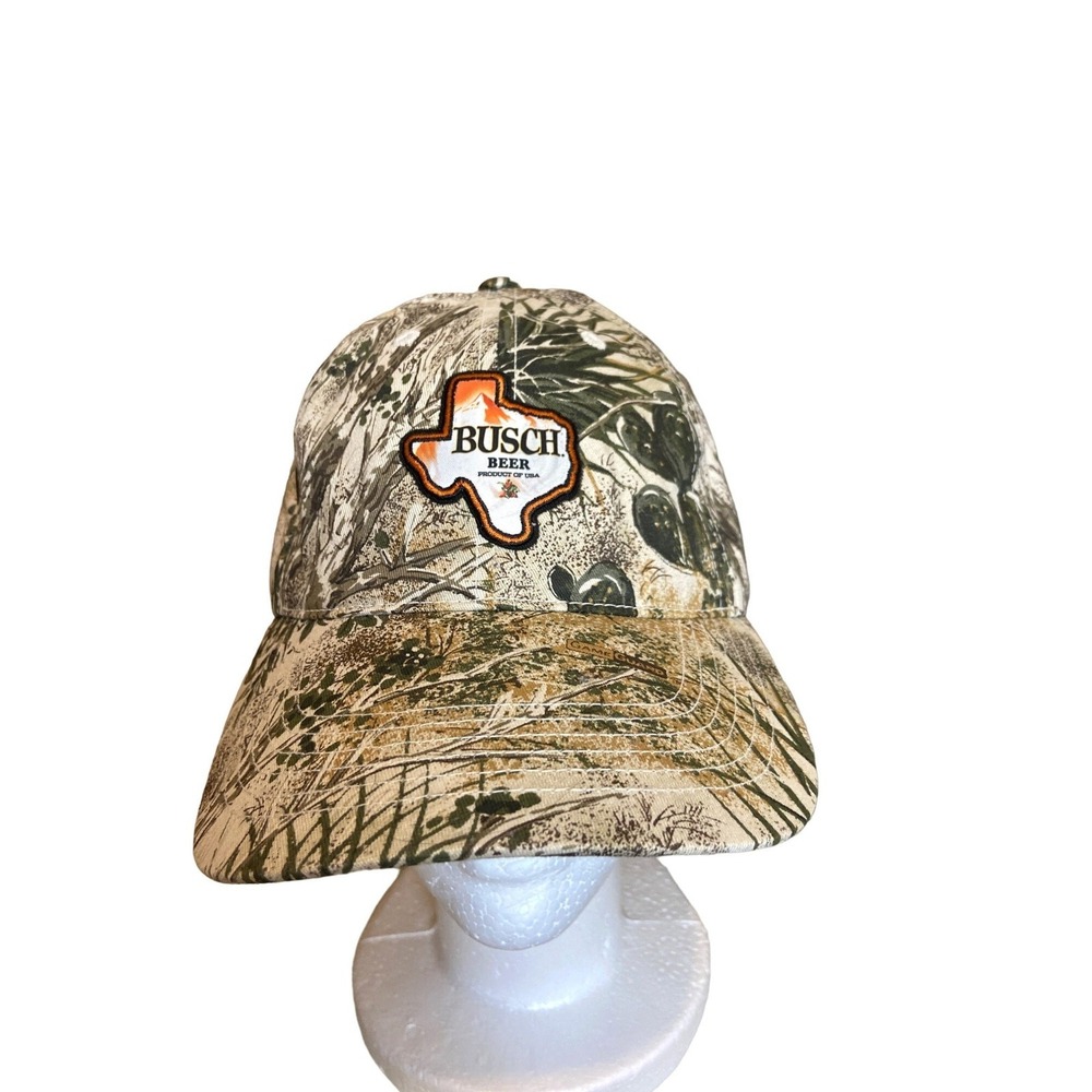 Gameguard Camo Anheuser Busch Snap Back Baseball Cap Hat